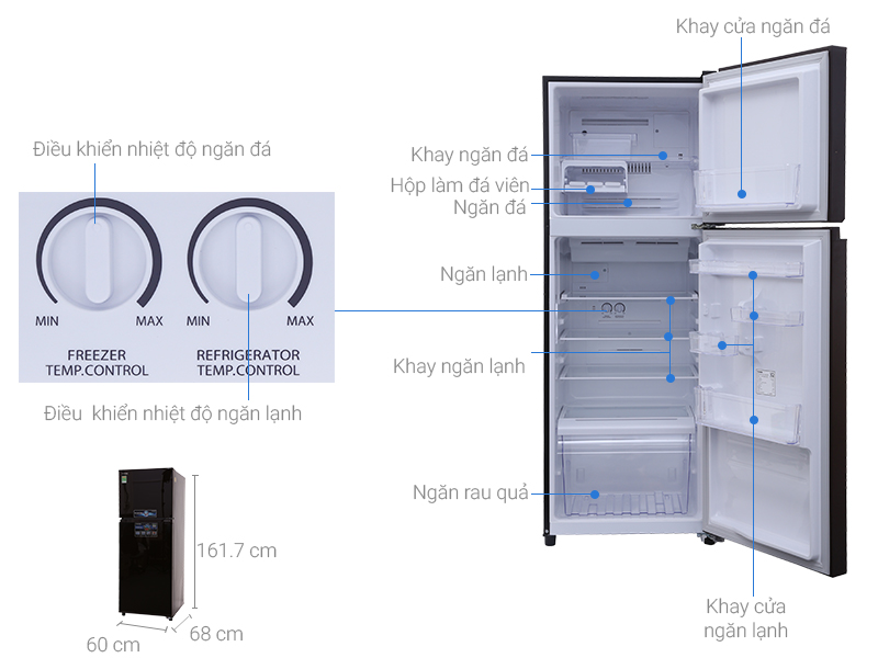 Tủ lạnh Toshiba : thân thiện về cả ngân sách, vẻ ngoài lẫn hiệu quả